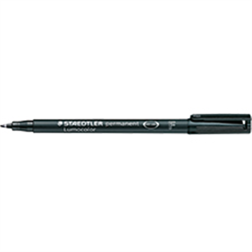 Staedtler Ohp Pen Lumocolor Permanent Fine Black ACTA Office Products