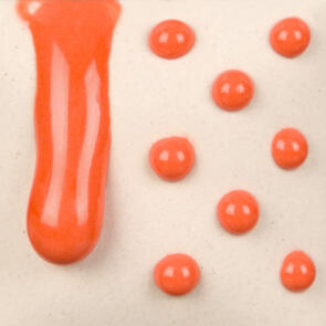 Mayco Stoneware Brushable Glaze SW428 Orange Melt Gloop