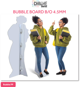 CHROME BUBBLE BOARD B/O 4.5MM