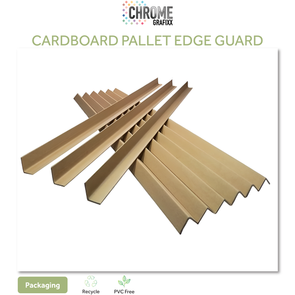 CHROME CARDBOARD PALLET EDGE GUARD
