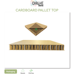 CHROME CARDBOARD PALLET TOP
