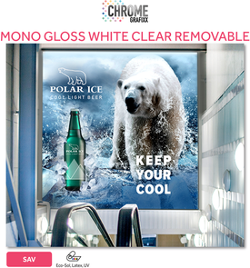 CHROME MONO GL WH CLEAR/REM