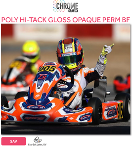 CHROME POLY HI-TACK GL OPAQ/PERM BF