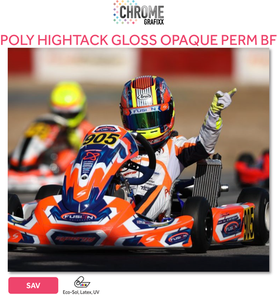 CHROME POLY HIGHTACK GL OPAQ/PERM BF