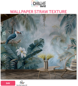 CHROME WALL STRAW