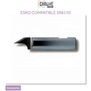 CHROME SR8170 DRAG KNIFE SINGLE EDGE D6.5MM