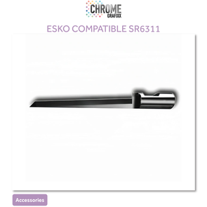 CHROME SR6311 DRAG KNIFE SINGLE EDGE D20MM