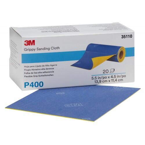 3M 35112 Grippy Sanding Cloth 140x114mm 800G PPS Industries NZ