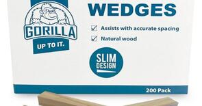 GORILLA 11505 Wooden Wedges 200PK