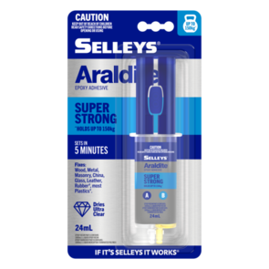Selleys Araldite Super Strong Epoxy Adhesive 24ml (103796)
