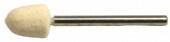 CONGRESS Felt Bob CONFBMS338S (.3750X.5000) 3/8" X 1/2" X 1/8" Shank Soft
