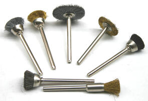 CONGRESS Cup Brush (CONBR7B) #7 Bristle 3/8' Ø X 3/32" Shank