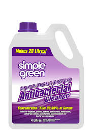 SIMPLE GREEN Anti-Bacterial Concentrate Cleaner  4Ltr SG35003