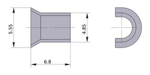 MITSUBISHI Spare Parts LLP23 Shim Pin
