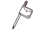 MITSUBISHI Spare Parts TKY25F Wrench / Driver Torx Flag Key