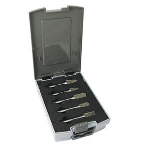 TUFF Carbide Burr Set 5 Piece - 1/4 shank (TCBISET5)