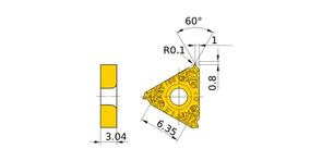 MITSUBISHI Insert, Threading MMT11IR150ISO-S VP15TF